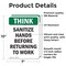 Signmission Safety Culture Sign, 7 in Width, Vinyl Decal, Rectangle OS-2PACK-TS-D-710-V-11909 - alternate 5